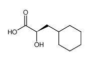 (R)-3-环己基-2-羟基丙酸结构式