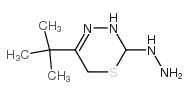 5-tert-Butyl-3,6-dihydro-2-hydrazino-1,3,4-thiadizine Structure