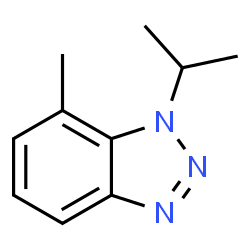 1H-Benzotriazole,7-methyl-1-(1-methylethyl)-(9CI)结构式