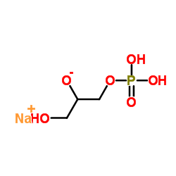 Sodium 1-hydroxy-3-(phosphonooxy)-2-propanolate Structure