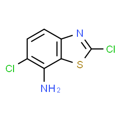 7-Benzothiazolamine,2,6-dichloro-(9CI) Structure