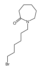 1-(6-bromohexyl)azepan-2-one结构式