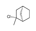 Bicyclo[2.2.1]heptane, 2-chloro-2-methyl-, exo-结构式