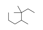 3,3,4-Trimethylheptane. Structure