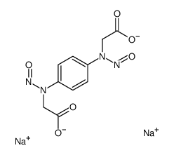 N,N-Dinitroso-p-phenylenediamine-N,N-diacetic Acid, Disodium Salt structure