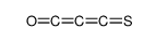 3-sulfanylidenepropa-1,2-dien-1-one Structure