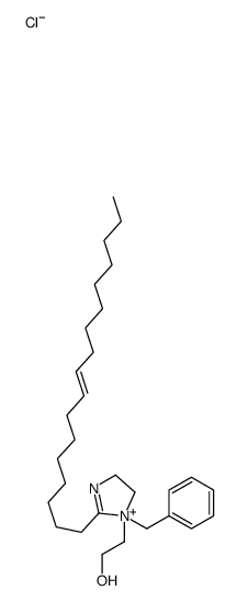 (Z)1-(benzyl)-2-(8-heptadecenyl)-4,5-dihydro-1-(2-hydroxyethyl)-1H-imidazolium chloride picture