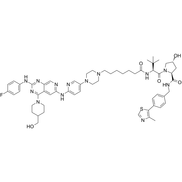 PROTAC EGFR degrader 5 Structure