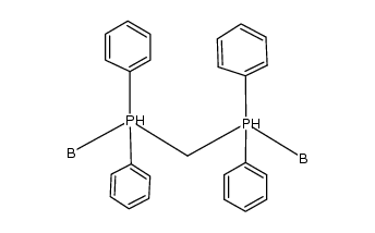 H2C(PPh2BH3)2 Structure