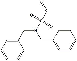 N,N-双(4-甲氧基苄基)乙烯磺酰胺结构式