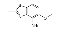 5-Methoxy-2-methylbenzo[D]thiazol-4-amine structure