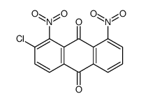 2-chloro-1,8-dinitroanthracene-9,10-dione结构式