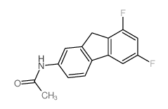 Acetamide,N-(6,8-difluoro-9H-fluoren-2-yl)-结构式