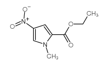 1-Methyl-4-nitro-1H-pyrrole-2-carboxylic acid ethyl ester structure