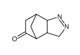 3,3a,4,6,7,7a-hexahydro-4,7-methano-indazol-5-one Structure