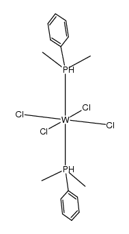 WCl4(PMe2Ph)2 Structure