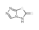 1,2,4-Triazolo[3,4-b][1,3,4]thiadiazole-6(5H)-thione结构式