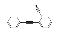 2-(Phenylethynyl)benzonitrile Structure