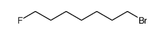 1-bromo-7-fluoroheptane Structure