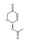 (R)-5-oxo-5,6-dihydro-2H-pyran-2-yl acetate Structure