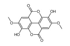 4,4'-Di-O-methylellagic acid Structure