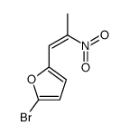 2-bromo-5-(2-nitroprop-1-enyl)furan结构式