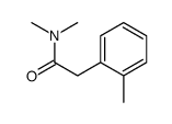 N,N-dimethyl-2-(2-methylphenyl)acetamide Structure