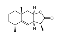 3,5,8a-trimethyl-3a,5,6,7,8,8a,9,9a-octahydro-3H-naphtho[2,3-b]furan-2-one结构式