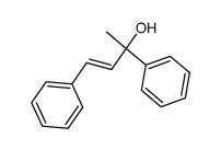 (3E)-2,4-diphenylbut-3-en-2-ol Structure