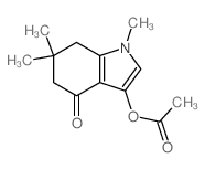 (1,6,6-trimethyl-4-oxo-5,7-dihydroindol-3-yl) acetate picture