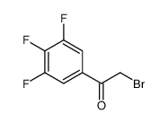 2-Bromo-1-(3,4,5-trifluorophenyl)ethanone Structure