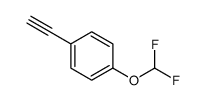 1-(Difluoromethoxy)-4-ethynylbenzene structure