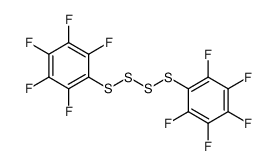 bis(pentafluorophenyl)tetrasulfane Structure