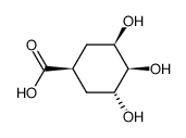 (-)-dihydroshikimic acid结构式