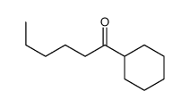 1-cyclohexylhexan-1-one Structure