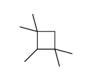 1,1,2,3,3-pentamethylcyclobutane结构式