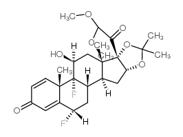 flumoxonide Structure