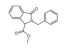 Methyl 2-benzyl-3-oxoisoindoline-1-carboxylate Structure