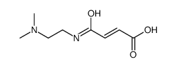 4-[2-(dimethylamino)ethylamino]-4-oxobut-2-enoic acid Structure