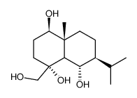 (1S,4aα)-Decahydro-4-hydroxymethyl-8aβ-methyl-6α-isopropyl-1β,4α,5α-naphthalenetriol picture