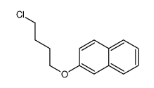 2-(4-chlorobutoxy)naphthalene Structure