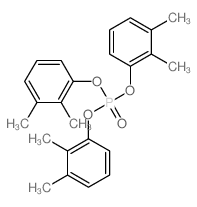 tris(2,3-dimethylphenyl) phosphate Structure