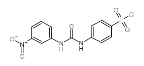 4-[3-(3-NITROPHENYL)UREIDO]BENZENESULFONYL CHLORIDE结构式