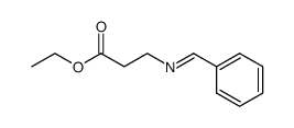 3-(benzylidene-amino)-propionic acid ethyl ester Structure