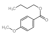 Benzoic acid,4-methoxy-, butyl ester picture