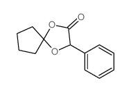 1,4-Dioxaspiro[4.4]nonan-2-one,3-phenyl- structure