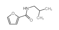 N-(2-methylpropyl)furan-2-carboxamide结构式