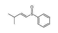 1-Phenylsulfinyl-2-isopropylethylen结构式