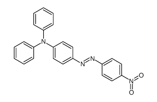 4-[(4-nitrophenyl)diazenyl]-N,N-diphenylaniline structure