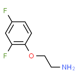 Ethanamine, 2-(2,4-difluorophenoxy)- (9CI)结构式